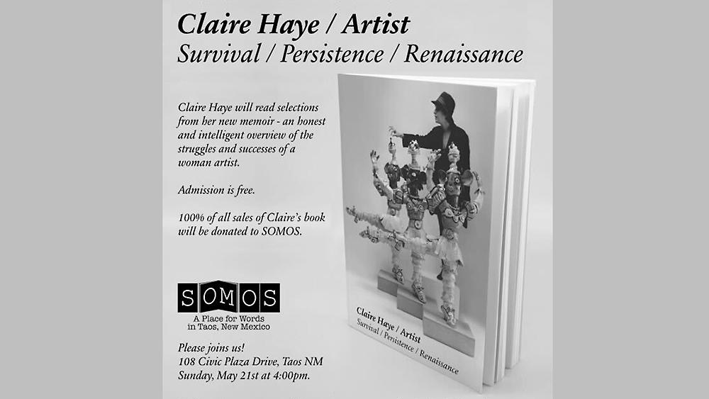 Claire Haye book signing