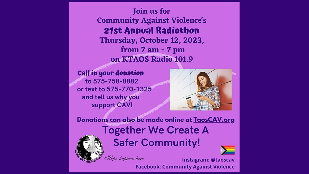 Community Against Violence Annual Radiothon