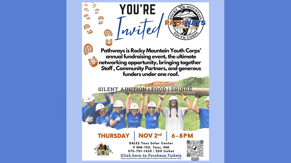 Pathways annual Rocky Mountain Youth Corps fundraising event