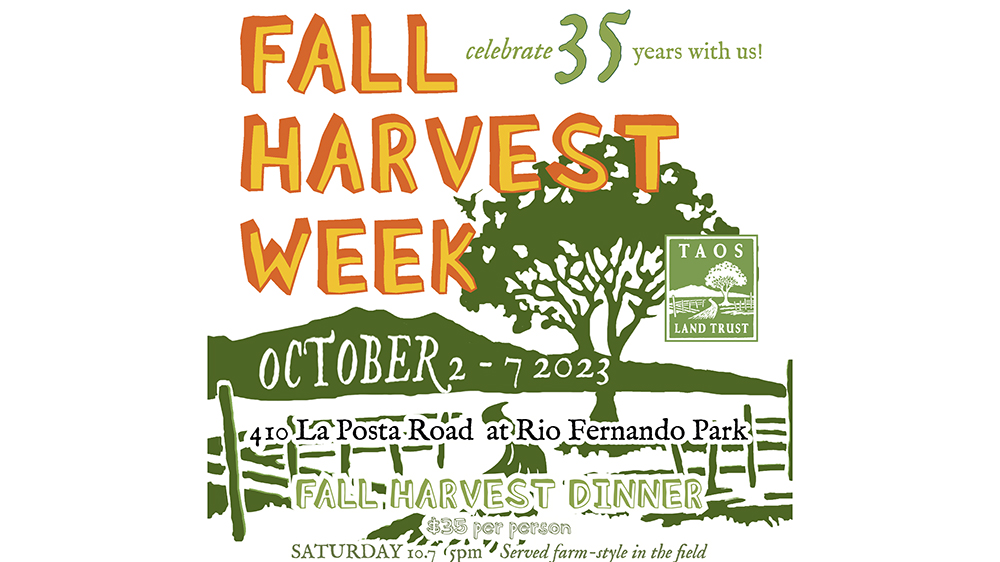 Taos Land Trust Fall Harvest Week