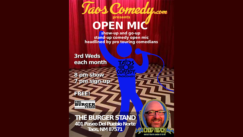 Comedy Open Mic at The Burger Stand Taos