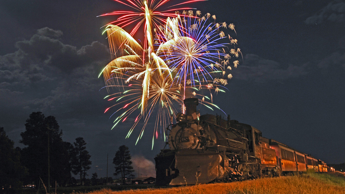Cumbres & Toltec 4th of July Fireworks Special Train