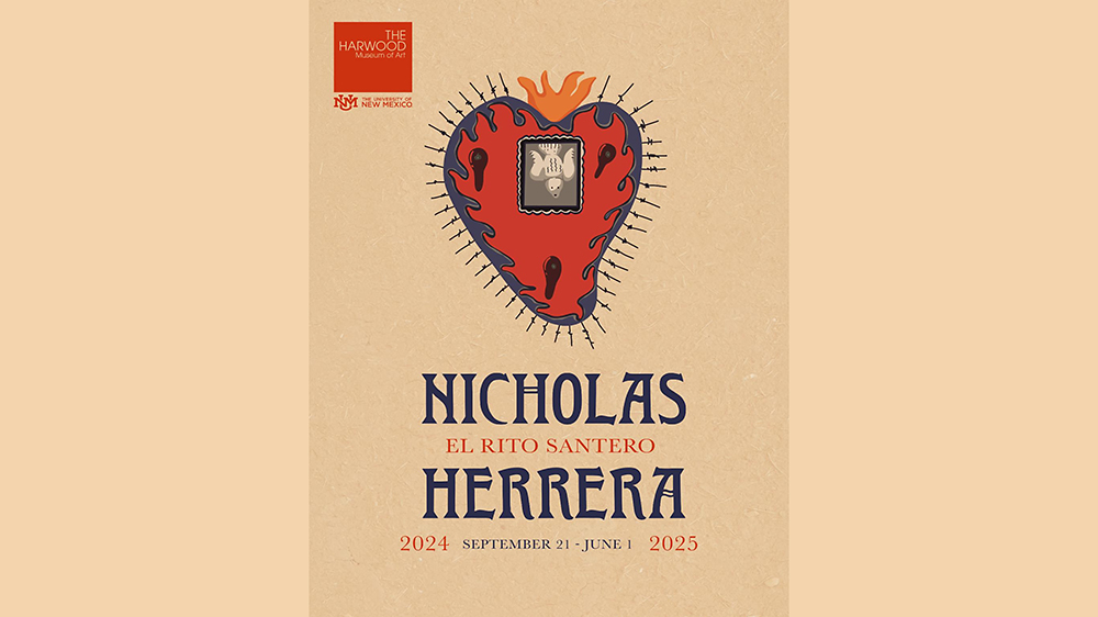 Nicholas Herrera opening reception at the Harwwod Museum of Art.