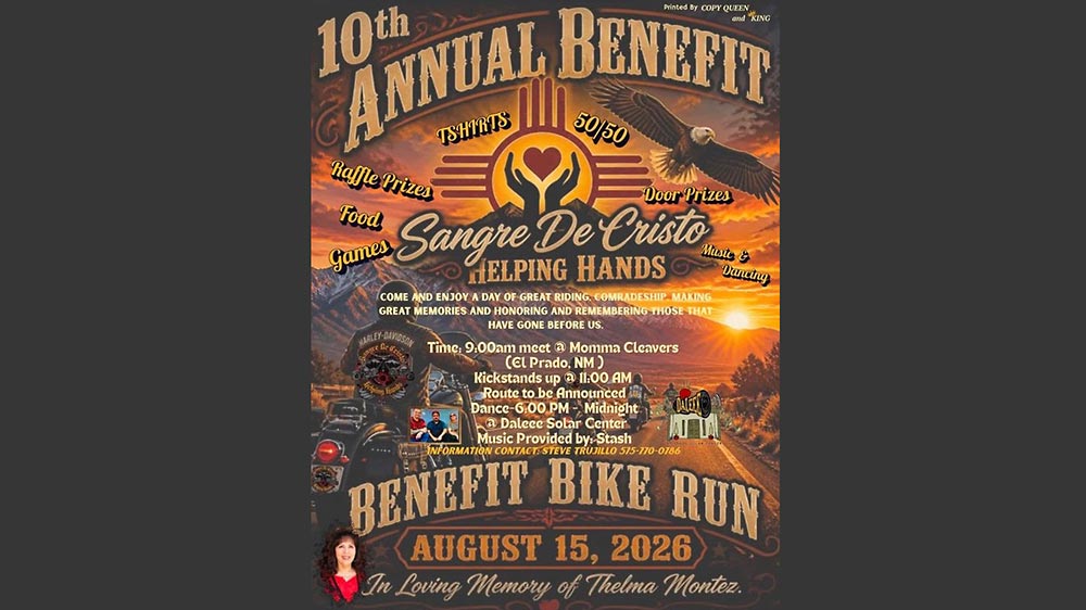 Sangre de Cristo Helping Hands Annual Benefit Bike Run 2026