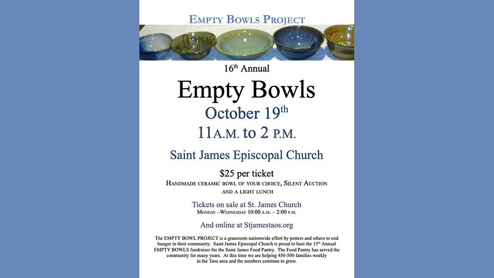 Empty Bowls Project Fundraiser