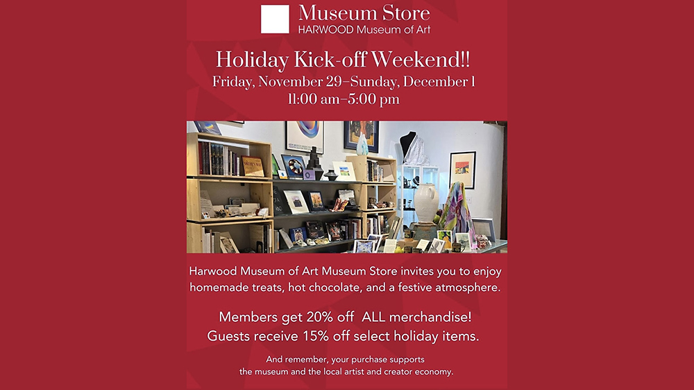 Harwood Museum Store Holiday Sale