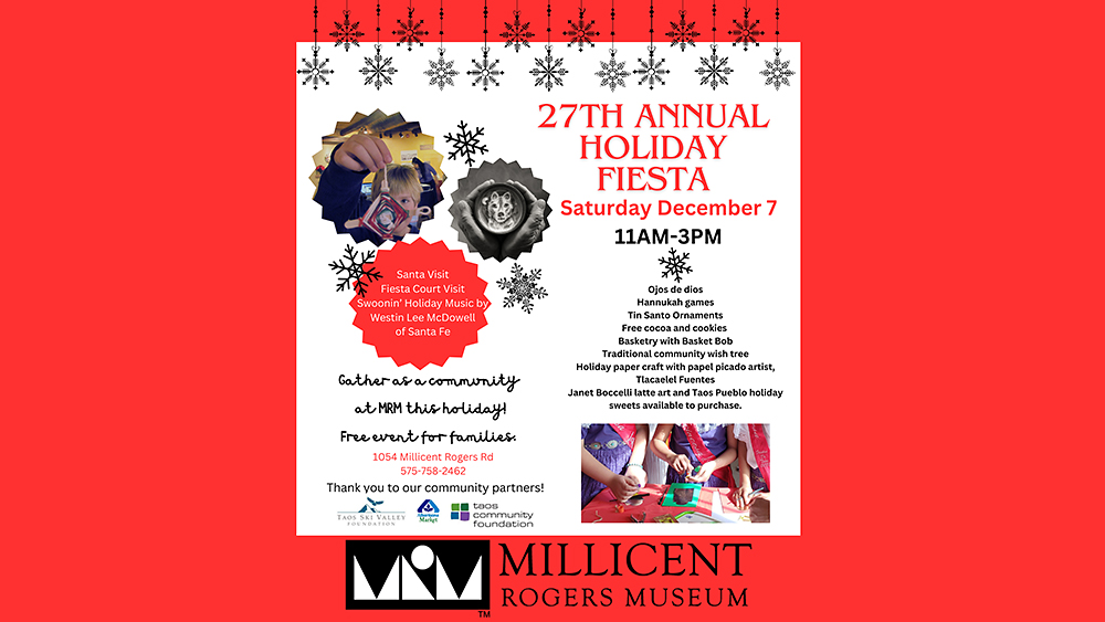 Millicent Rodgers Museum Holiday Fiesta community event 2024