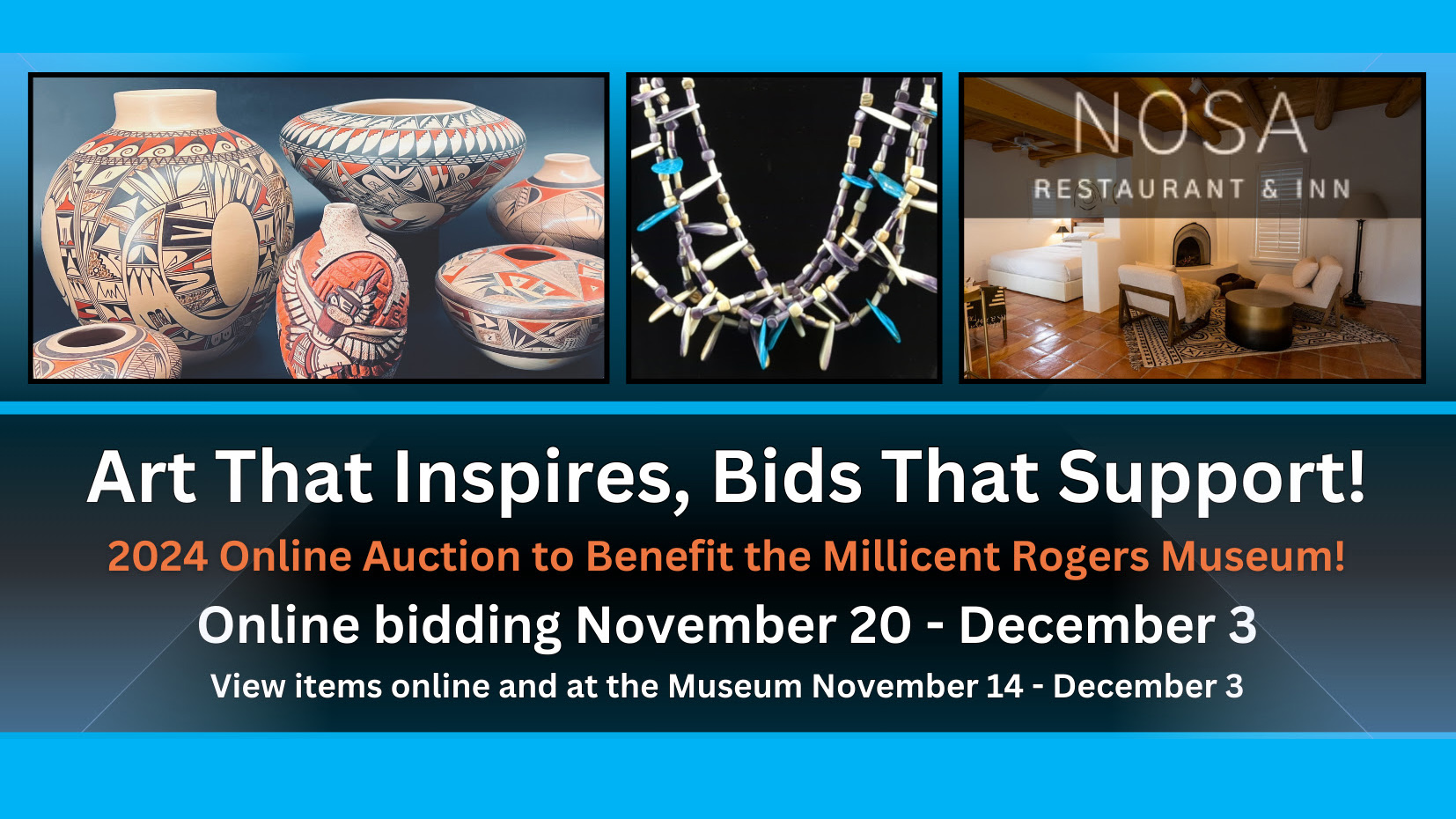 Online Auction to Benefit Millicent Rogers Museum