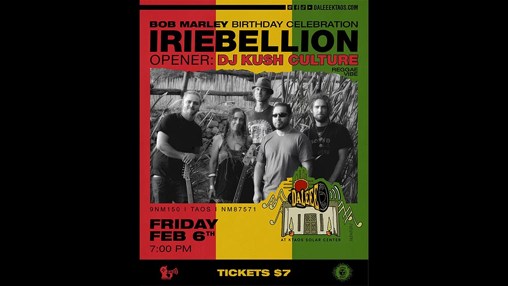 Bob Marley Birthday Celebration w/ Iriebellion at DALEEE