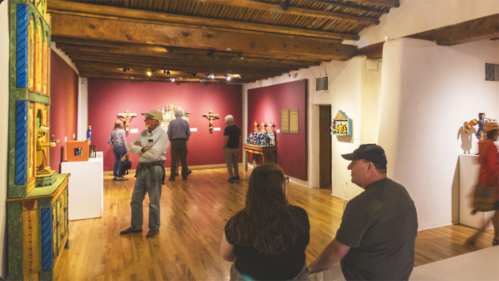 First Fridays at the Harwood Museum of Art.