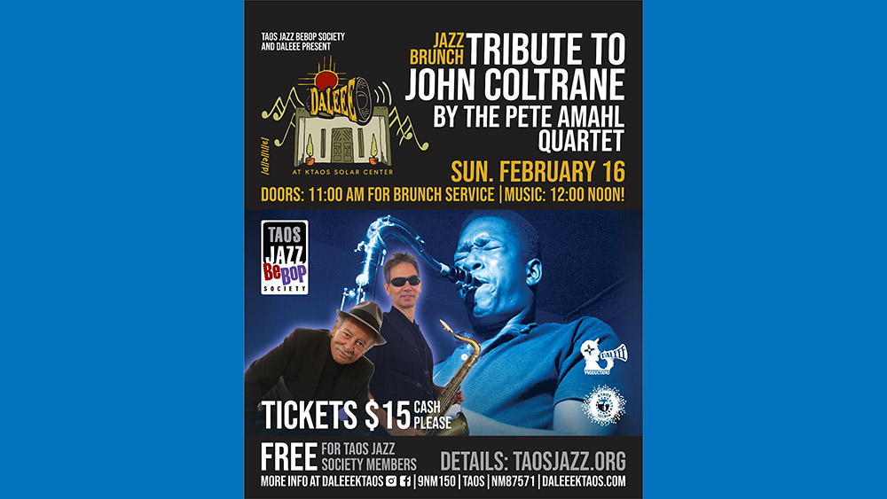 Jazz Brunch Tribute to John Coltrane at DALEEE