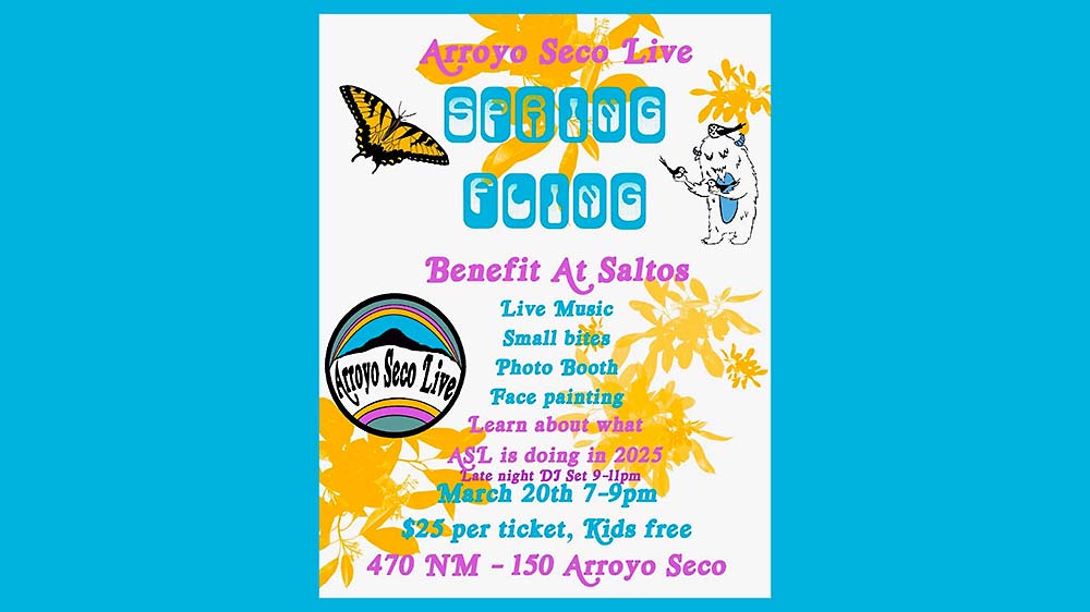 Arroyo Seco Live: Spring Fling community fundraiser