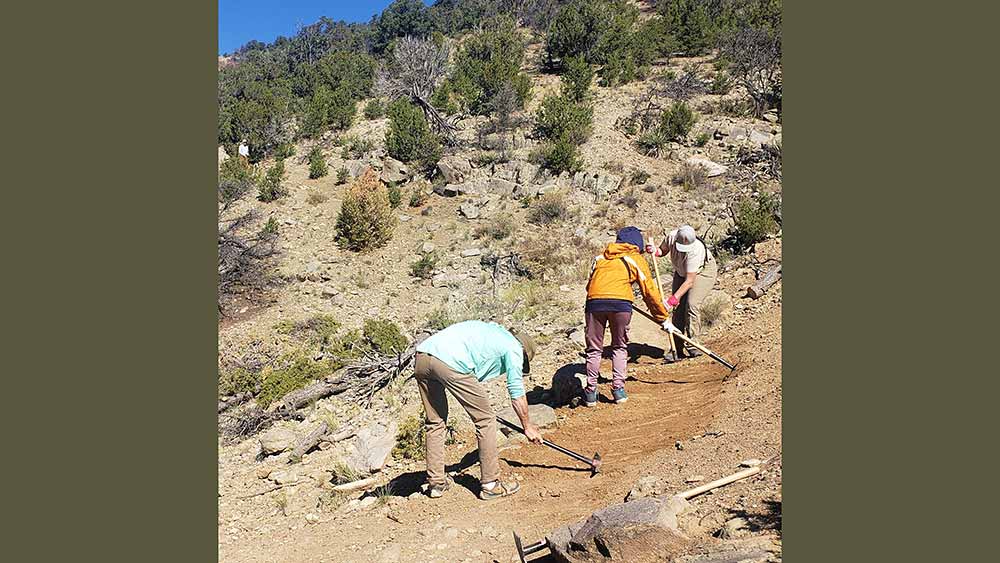 ECTA Trail Work Day on Devisadero Trail.