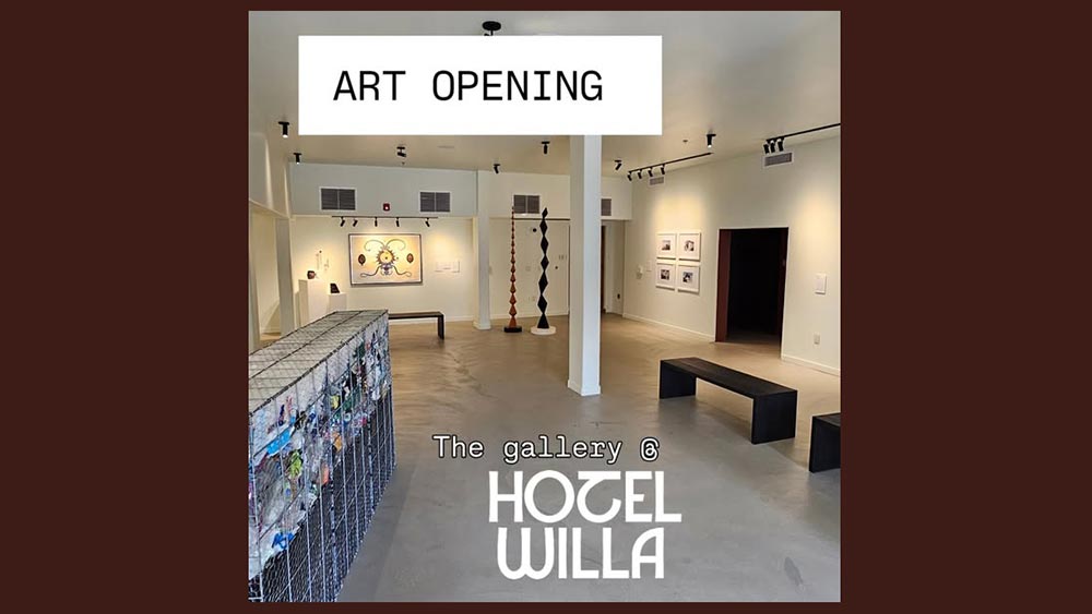 Art Opening at the Gallery at Hotel Willa
