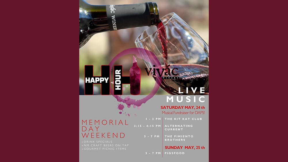 Vivac Winery memorial Weekend live music