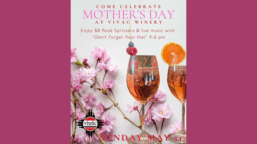 Celebrate Mother's Day at Vivác Winery.
