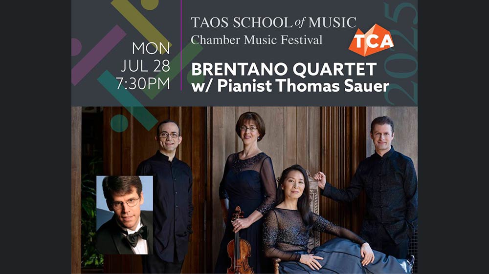 Brentano String Quartet with pianist Thomas Sauer