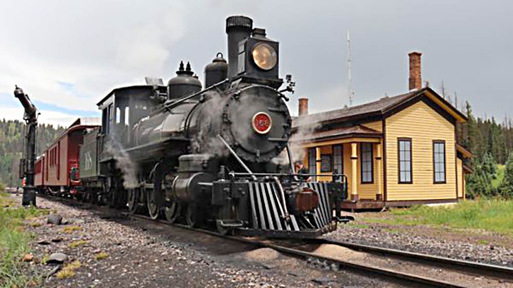Cumbres & Toltec Scenic Railroad historic steam locomotive 168