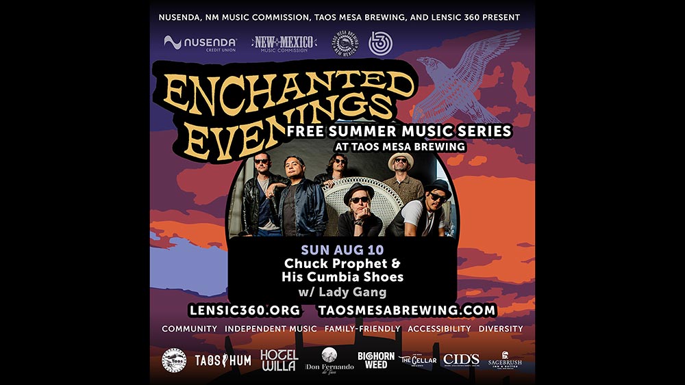 Chuck Prophet and His Cumbia Shoes at Taos Mesa Brewing Mothership