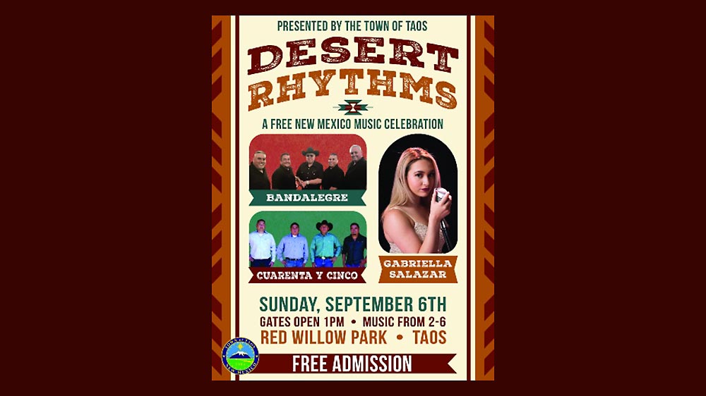 Desert Rhythms at Red Willow Park in Taos, NM.