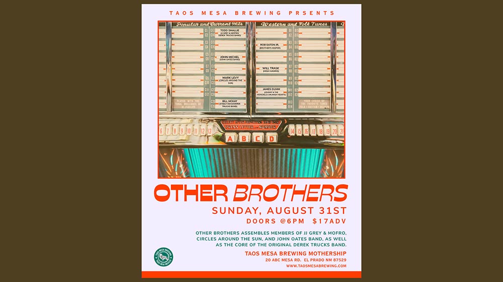 Other Brothers Allman Tribute band at Taos Mesa Brewing Mothership