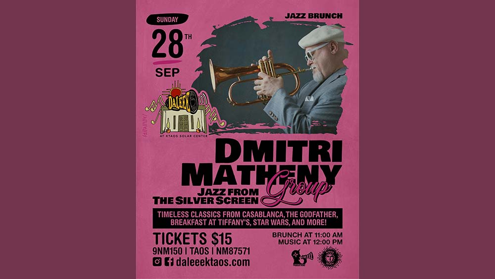 Dmitri Matheny Group jazz from the Silver Screen at DALEEE.