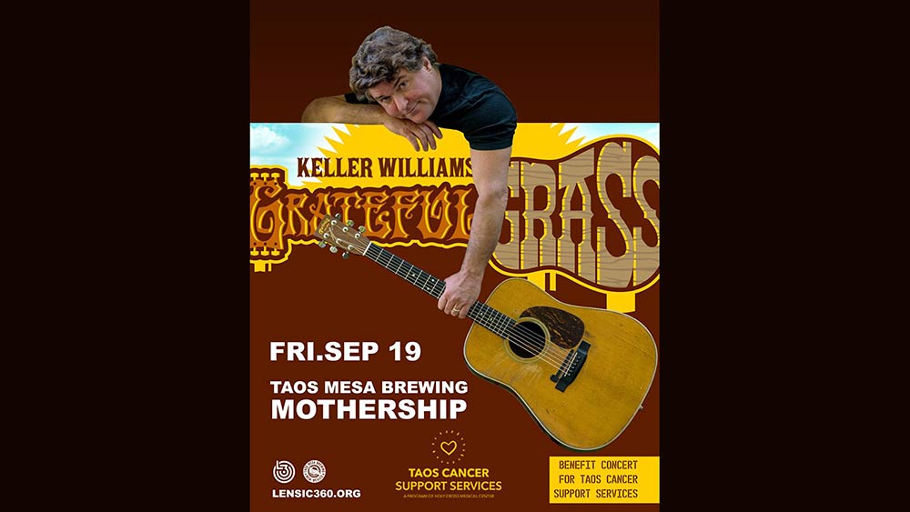 Keller Williams Grateful Grass Benefit Concert.
