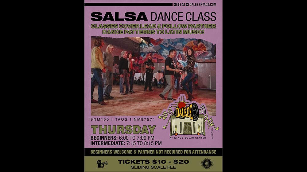 Salsa Dance Class every Thursday at DALEEE KTAOS.