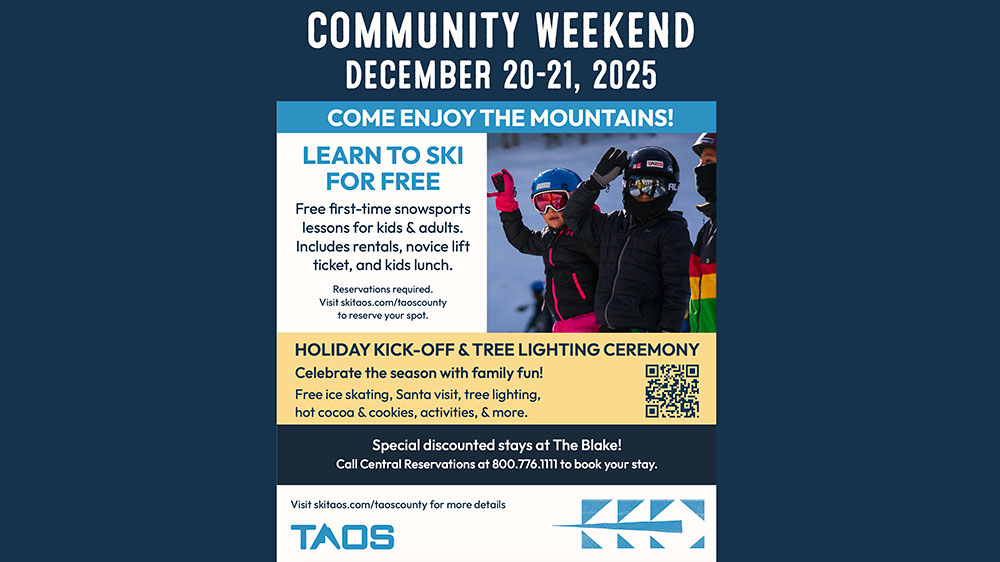 Taos Community Weekend Winter 2025