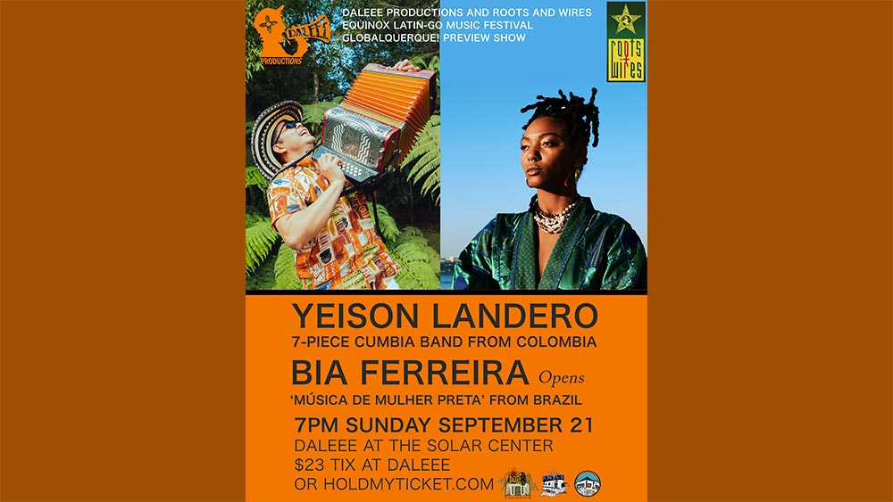 Yesison landero and Bia Ferreira at DALEEE