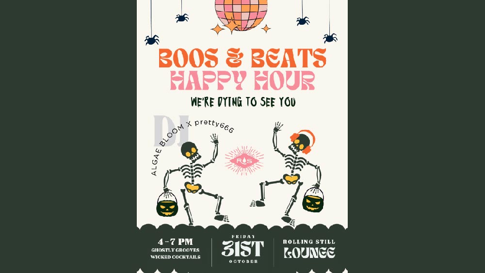 Boos + Beats Happy Hour at Rolling till Lounge in Taos