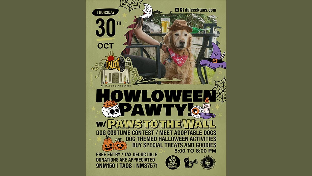 Howloween Pawty with paws to the Wall at DALEEE KTAOS