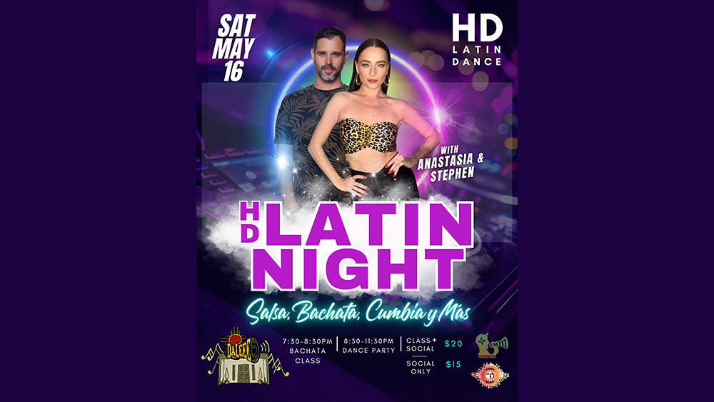 Latin Night and dance lessons at DALEEE KTAOS.