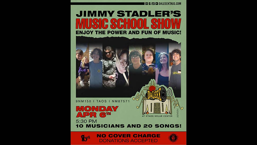 Jimmy Stadler's Music School Show at DALEEE KTAOS.