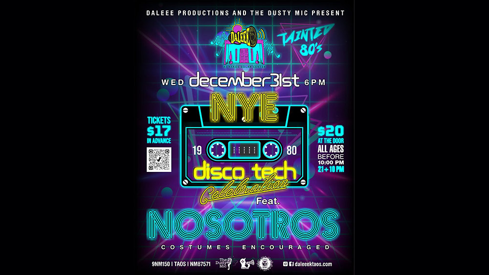 New Year’s Eve Disco Tech Celebration with Nosotros at DALEEE