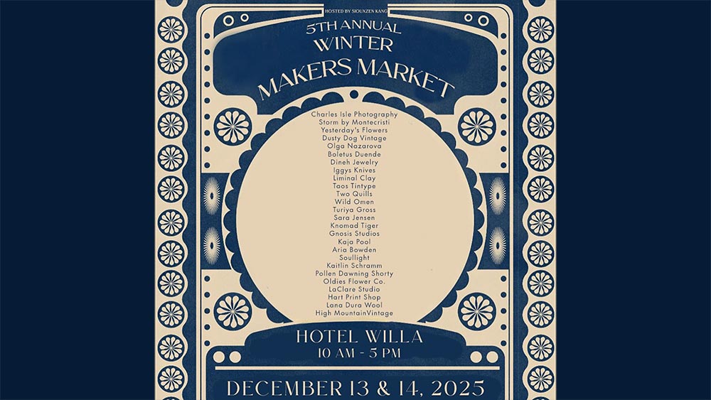 Winter Markers market 2025 at Hotel Willa
