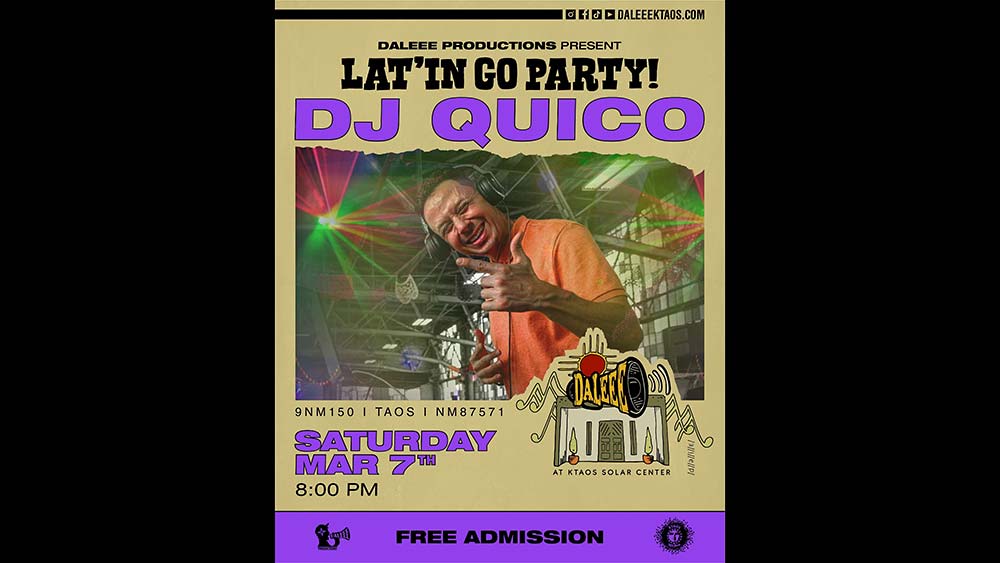 Lat'in Go Party with DJ Quico at DALEEE KTAOS