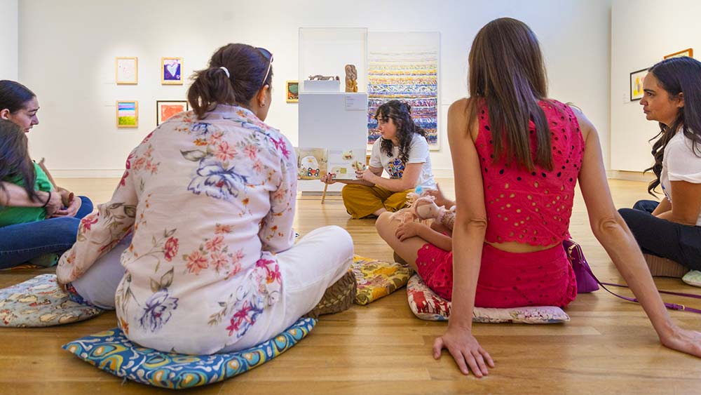 Storytime at the Harwood Museum of Art