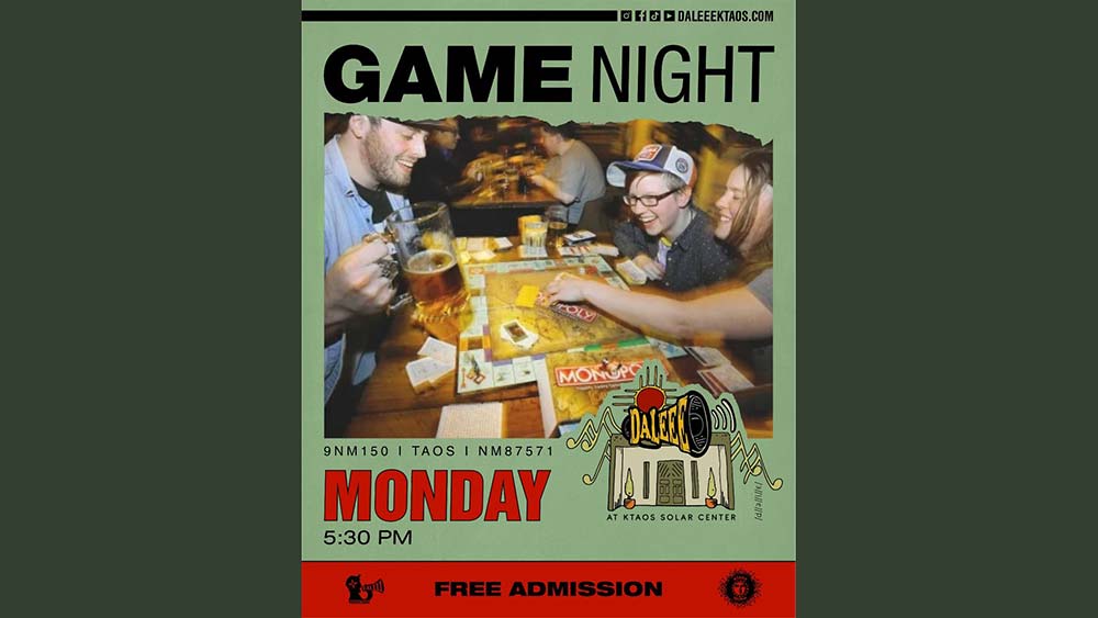 Game Night at DALEEE KTAOS