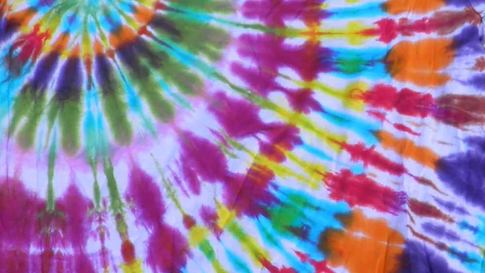 Tie Dye Party on the Plaza at Taos Ski Valley.