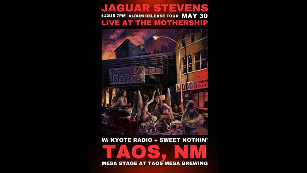 Jaguar Stevens at Taos Mothership.