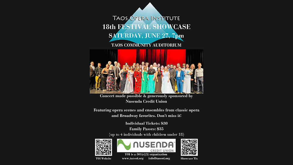 Taos Opera Institute Festival Showcase