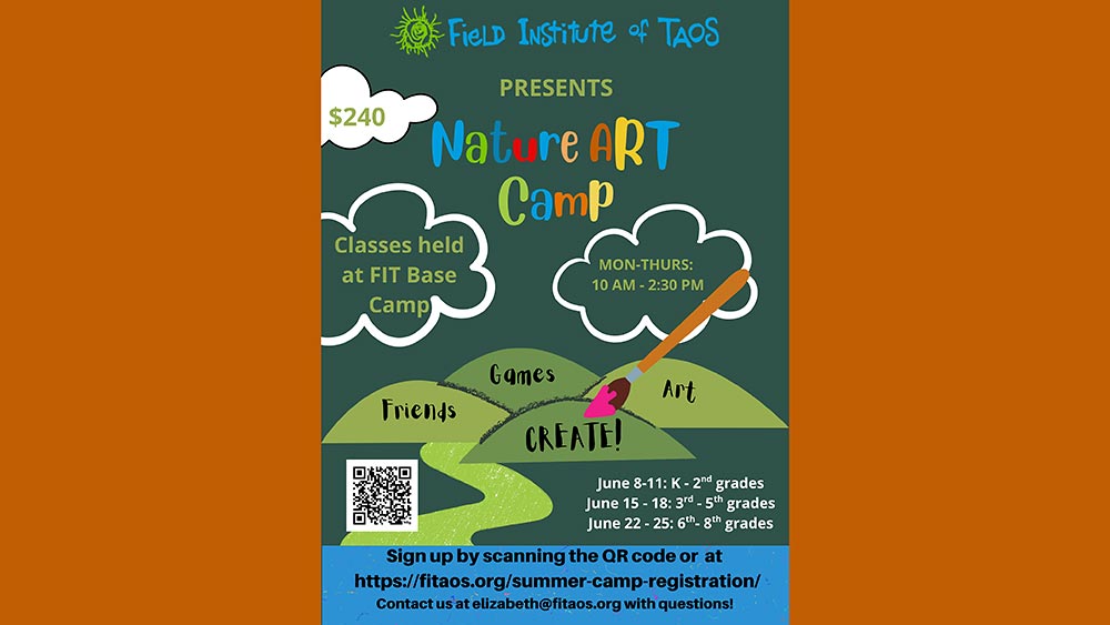 Field Institute of Taos presents Nature Art Camp