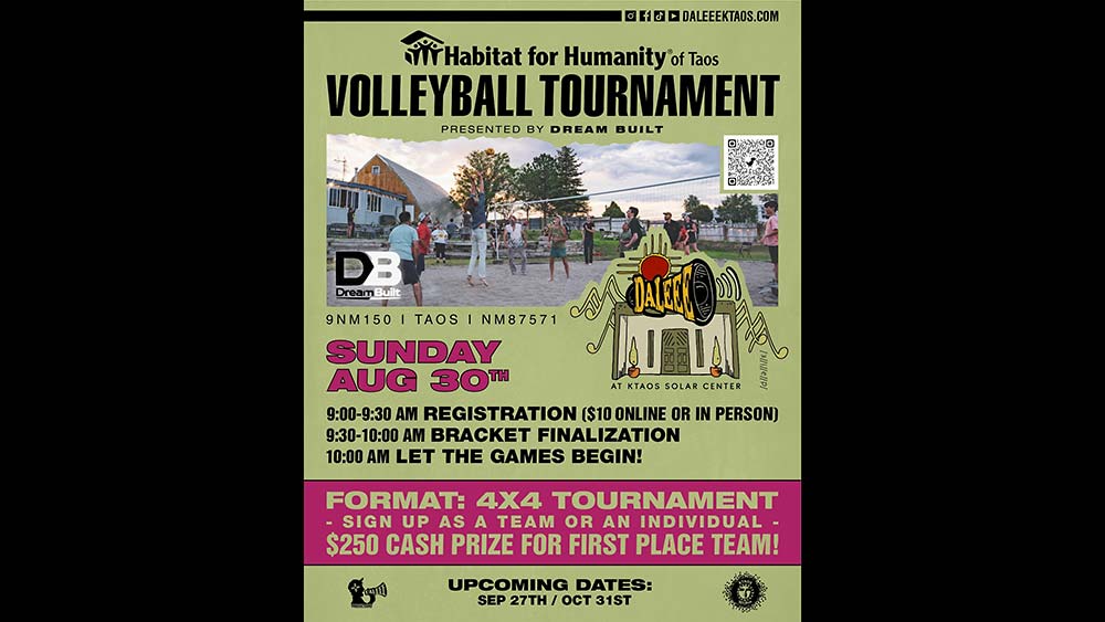 Volleyball Tournament benefiting Habitat of Humanity.