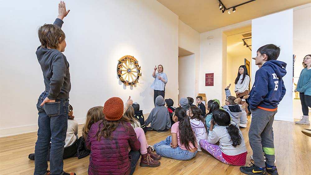 Family Exhibition Tour at the Harwood Museum of Art.