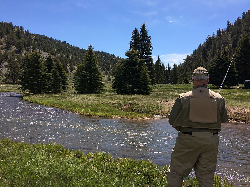 Person Fly Fishing
