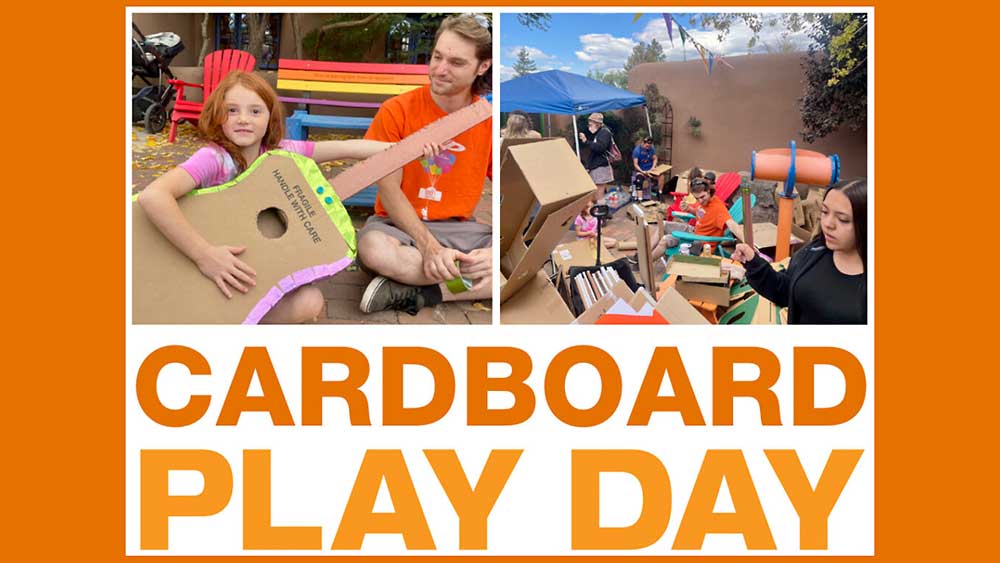 Cardboard Play Day at Twirl