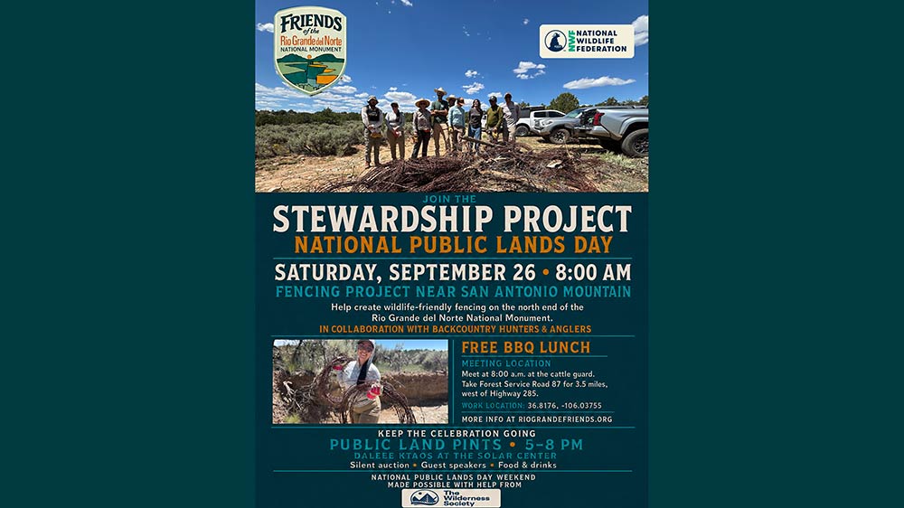 National Public Lands Day Stewardship Project.