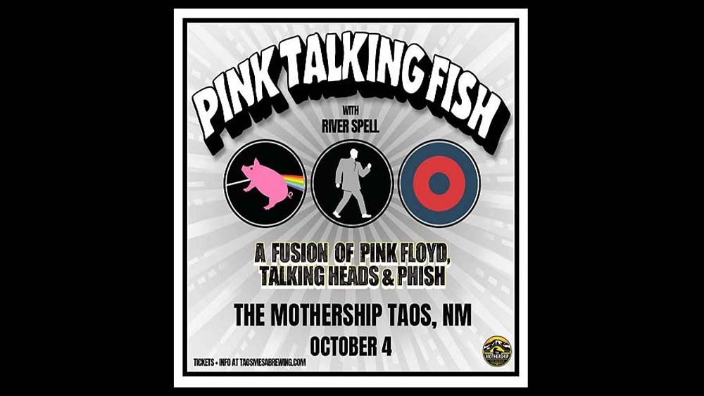 Pink Talking Fish at The Mothership in Taos, NM