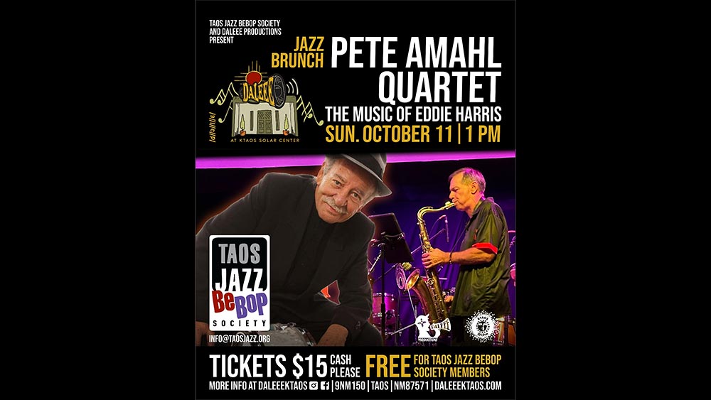 Pete Amahl Quartet performing The Music of Eddie Harris at DALEEE KTAOS